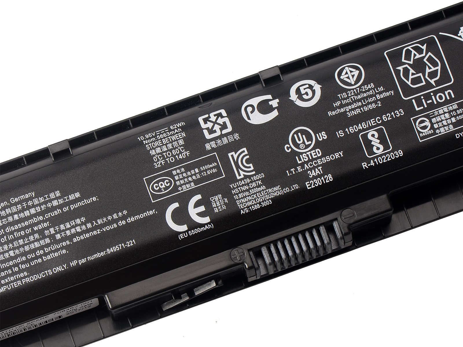 HP-PA06-10.95V-62WH-Battery